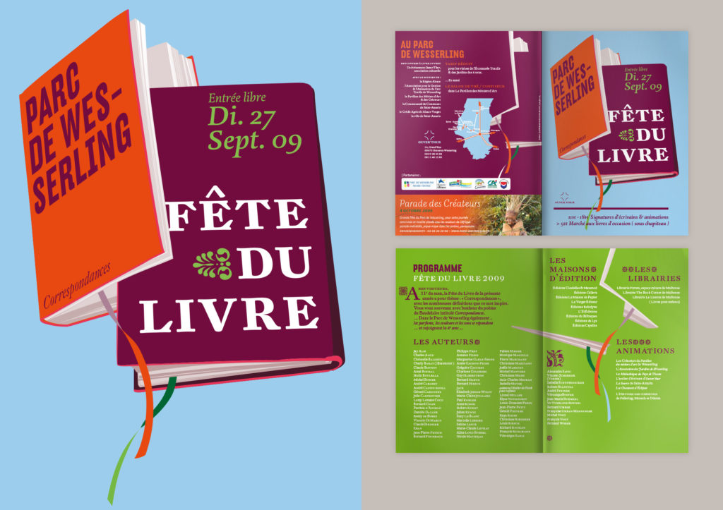 Fête du livre au Parc de Wesserling